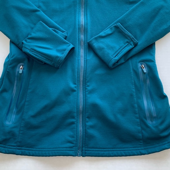 Fabletics Jacket - Teal - Medium - EUC - Athletic - Yoga - Workout - Picture 7 of 15